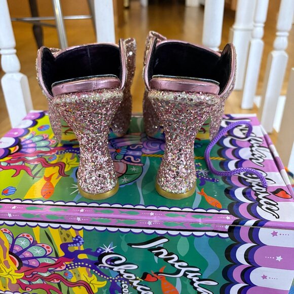 Irregular Choice Glitter Queen Mules Size 39 - Picture 5 of 8
